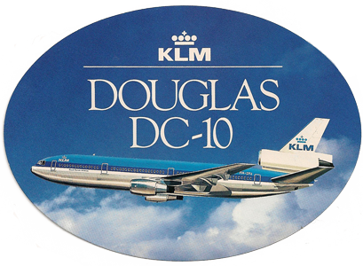 DC-10 sticker