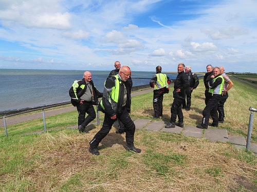 SkyRiders op de dijk