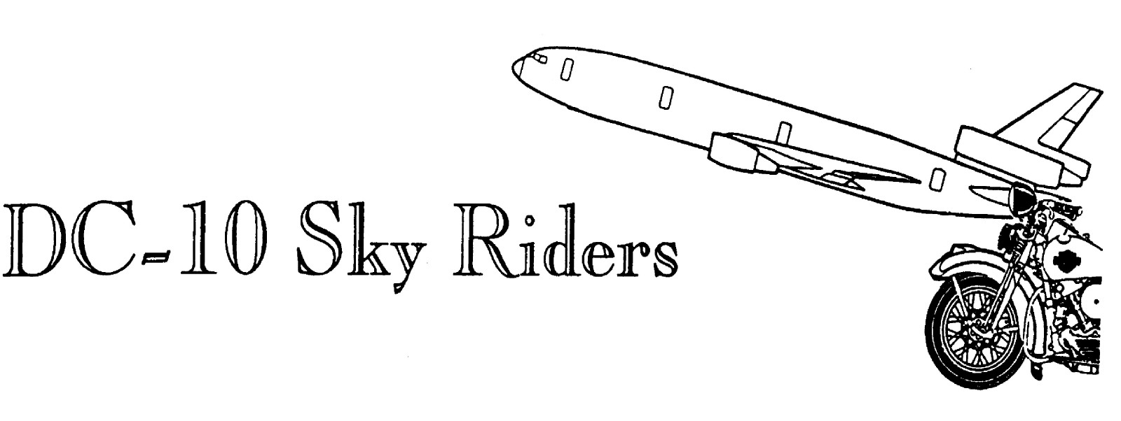 DC-10 Sky Riders embleem